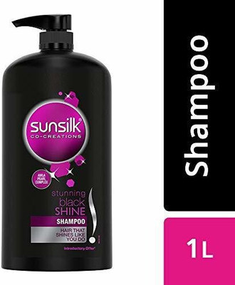 SUNSILK STUNING BLACK SHINE SHAMPOO 1 L(1000 L)