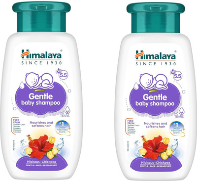 HIMALAYA Gentle Daily Care Baby Shampoo 200ml Pack of 2(400 ml)