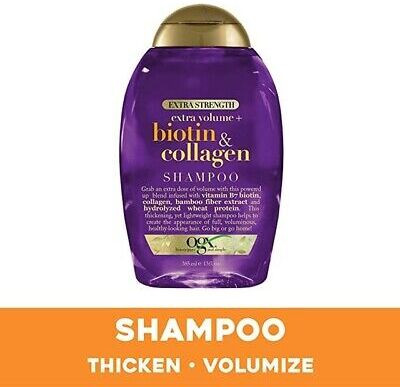 ogx Thick & Full + Biotin & Collagen Extra Strength Volumizing Shampoo(385 ml)