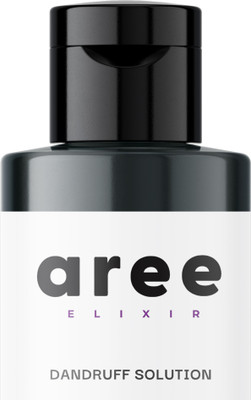 Aree Elixir Anti Dandruff Shampoo with Bhringraj, Neem & Tulsi | Herbal Scalp Cleanser(200 ml)