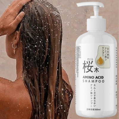 COSMETIZE nh67y Sakura Shampoo - Sakura Japanese Shampoo for Hair Loss, Tree No. 1(300 ml)