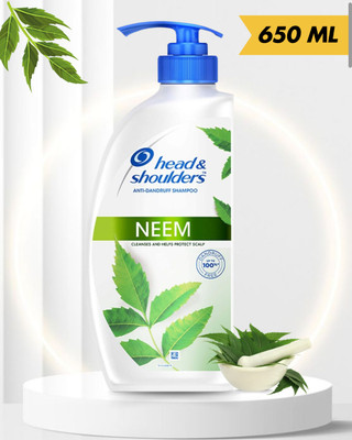 Head and Shoulders Neem, Anti Dandruff Shampoo, Protecting Scalp(650 ml)