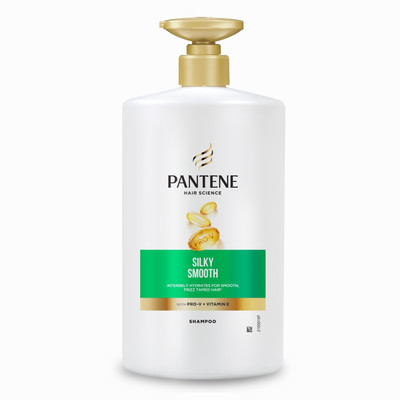 PANTENE Hair Science Silky Smooth Shampoo with Vitamin E(1000 ml)
