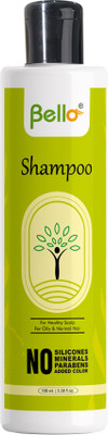 Bello Aloe Vera Shampoo 200ml | Sulphate & Paraben-Free | Natural | Controls Hair Fall(200 ml)
