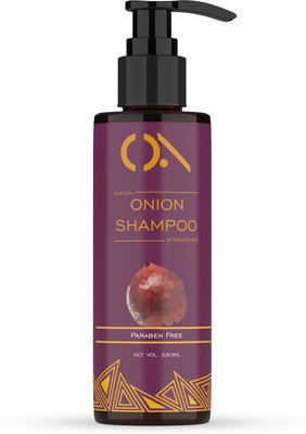 OA Organic Artificial Pack Of 2Red Onion Shampoo With Red Onion Seed Oil | Paraben Free 250 ML Each(500 ml)