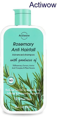 ACTIWOW Rosemary Shampoo For Protecting Against Hair Loss and Stimulating Growth(300 ml)