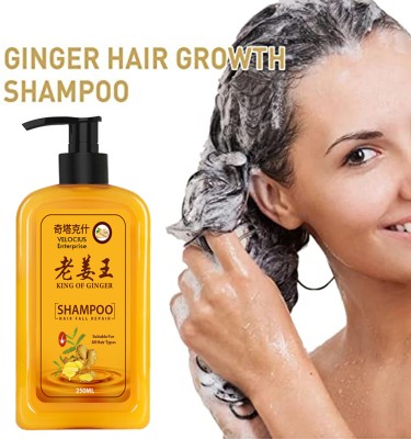 Velocius Enterprise Ginger Black seed Hair Fall Shampoo for Hair Growth & Hair Fall Control(250 ml)