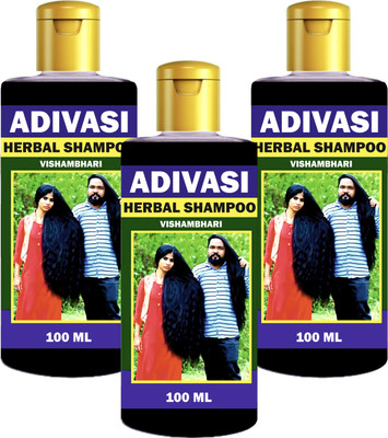 Adivasi best ayurvedic Herbal Shampoo(300ml)(301 ml)