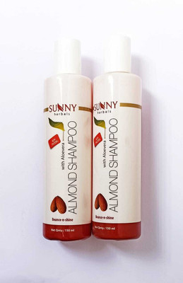 SUNNY Almond Shampoo Pack of 2(150 ml)