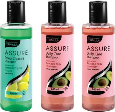 ASSURE Deep Cleanse One pack & Daily Care pack of 2(200 ml)