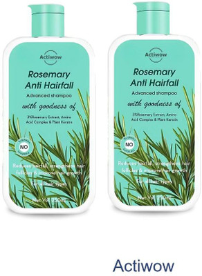 ACTIWOW Rosemary Shampoo For Enhancing Follicle Health and Reducing Hair Loss A001(500 ml)