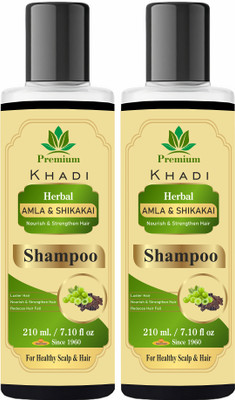 Premium Khadi Natural Amla Sikakai Shampoo(420 ml)