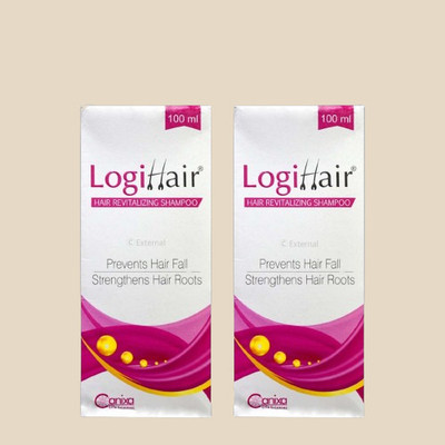 Logihair Hair Revitalizing Shampoo Pack Of 2(200 ml)