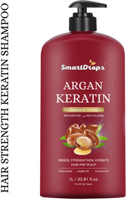 smartdrops Argan Shampoo for Hair Fall Defence | Shampoo For Men & Women (Pack of 1)(1000 ml)