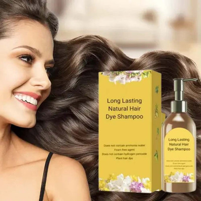 UPASTHIT Long lasting hair dye shampoo for Remove Dandruff Smooth Hair(250 ml)