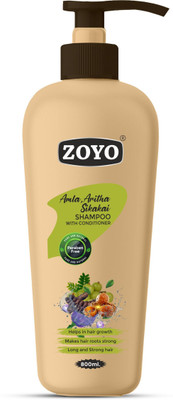 zoyo AMLA ARITHA&SHIKAKAI SHAMPOO WITH CONDITIONER(800 ml)