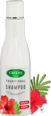 GREENS CONCEPT Traditional Hibiscus & Arappu Shampoo(200 ml)