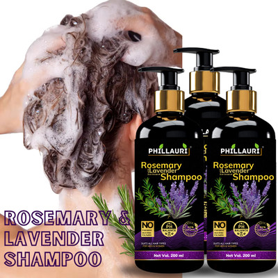 Phillauri Dandruff Control & All Type of Hair Problem Rosemary Hair Shampoo(600 ml)