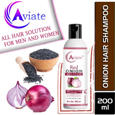 Aviate 2X Power Anti Hair Fall Aloe Vera Shampoo For Dandruff Free Hair For Men & Women(200 ml)