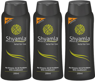 VASU Shyamla Shampoo 200 Ml x 3(200 ml)