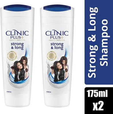 Clinic Plus Strong & Long Shampoo '175mx2l'(350 ml)