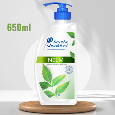 Head and Shoulders Neem, Anti Dandruff Shampoo for Women & Men(650 ml)