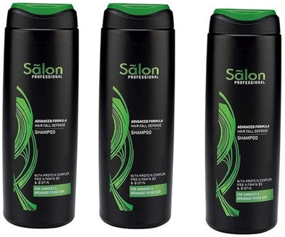 MAHA Salon Professional Advanced Formula Hair Fall Defense Shampoo-pack of 3(200 ml)