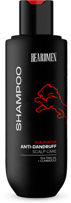 BEARDMEN Anti-Dandruff – Clean Scalp, Healthy Hair(250 ml)