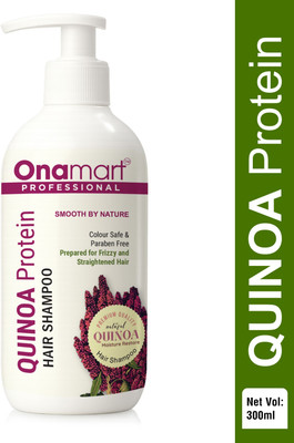 ONAMART Quinoa Protein Shampoo – Strength & Shine Formula(300 ml)