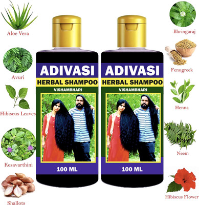 Adivasi HERBAL SHAMPOO (200ML)(201 ml)