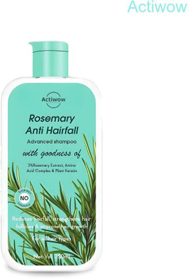 ACTIWOW Rosemary Shampoo For Strengthening Fine Hair and Preventing Fall(300 ml)