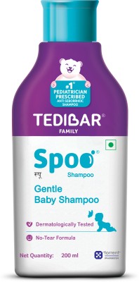 Spoo Shampoo for Babies,Gentle & No Tears Shampoo,For Newborns & Infants (0-2 Years)(200 ml)