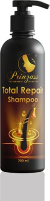 PRINZASS Total Repair Shampoo | For Damaged Hair with Pro-Keratin & Ceramide(200 ml)