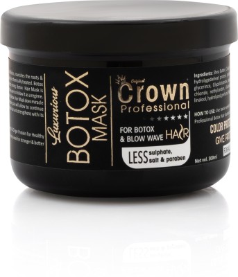 Original crown Hair Mask for Bouncy, Voluminous Locks - Boosts Strength and Volume(300 ml)