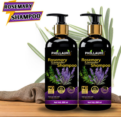 Phillauri All Type of Hair Problem Herbal Growth Dandruff Control Rosemary Shampoo(400 ml)