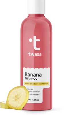 Twasa Banana Shampoo for Hair Growth | Clarifying, Dandruff and Sulfate-Free Shampoo(200 ml)