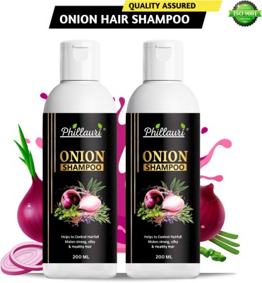 Phillauri Onion Shampoo for Hair Growth and Hair Fall Control(400 ml)