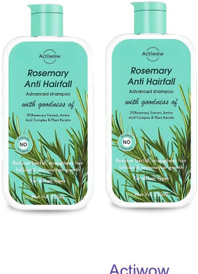 ACTIWOW Rosemary Shampoo For Providing Nutrients to Promote Hair Growth A001(500 ml)