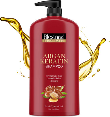 blestaaa essentialss ARGAN OIL Smooth Shin And Shampoo For Men And Women...(1 L)