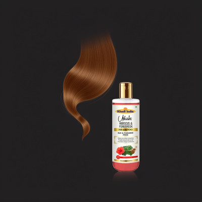 Utkrisht Khadi Hibiscus Fenugreek Shampoo with Natural Oils for Hair Health(200 ml)