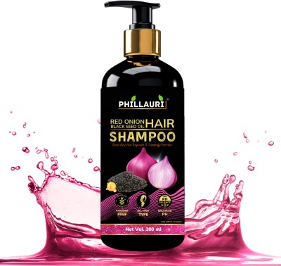 Phillauri Onion Shampoo Hair Fall Rescue Nourishing Shampoo(300 ml)