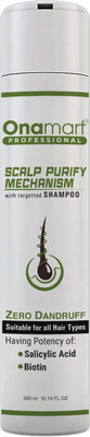 ONAMART Scalp Purify Mechanism Shampoo – 300ml | Salicylic Acid | Zero Dandruff Formula(300 ml)