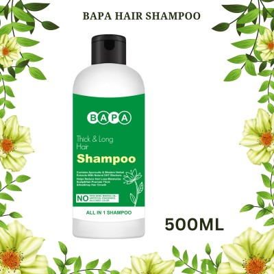 BAPA Shampoo Longer Hair (UF) Smooth & Shining(500 ml)