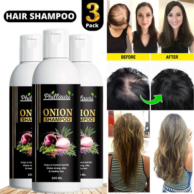 Phillauri Onion Shampoo For Hair fall Control(300 ml)