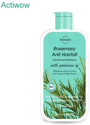 ACTIWOW Rosemary Shampoo For Providing Essential Nutrients to Scalp and Hair(300 ml)