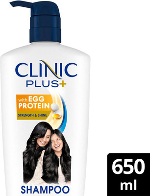 Clinic Plus Strength & Shine With Egg Protein Shampoo(650 ml)
