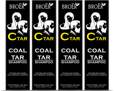 BROER C TAR Coal Tar Anti dandruff Shampoo(800 ml)