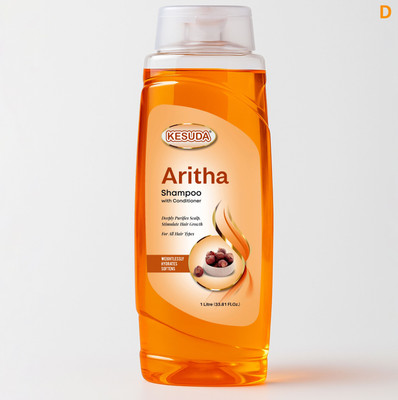 KESUDA Advanced shampoo with pure ritha(soapy nut) extract(1 L)