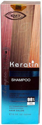 Tmt Keratin Keratin Moisturizing & Smooth Shampoo Men & Women 500ml(500 ml)