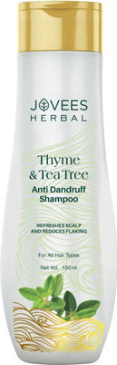 JOVEES Thyme & Tea Tree Anti Dandruff Shampoo 150 ml(150 ml)